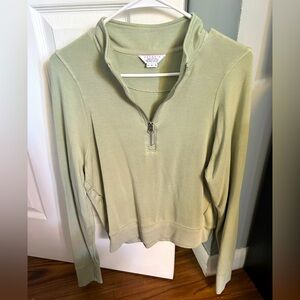 DANSKIN Woman’s Green Athletic Crew Neck